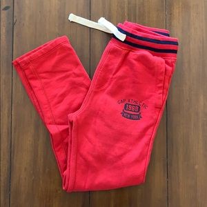 Gap Kids size 10 Red Sweatpants - Like New